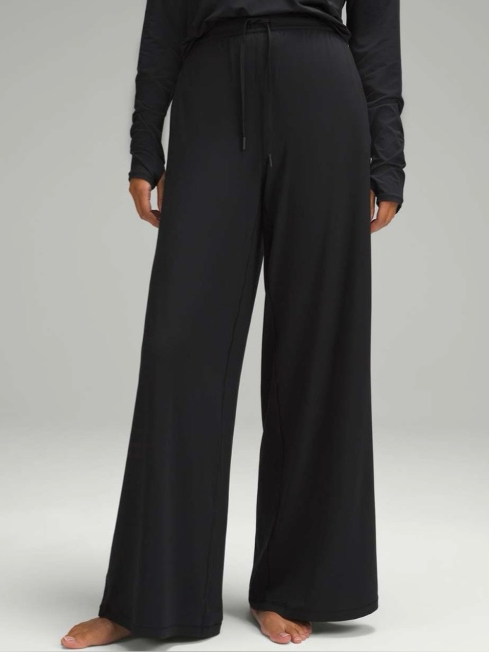 Lululemon Modal High-Rise Wide-Leg Lounge Pant
Black